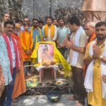 अक्षय तृतीया के अवसर पर ब्राह्मण परिवार मल्हार द्वारा भगवान परशुराम जन्मोत्सव पर महा आरती पूजन किया गया ।